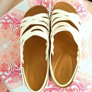 Crocs Women's Brooklyn Wedge size 10W (US)